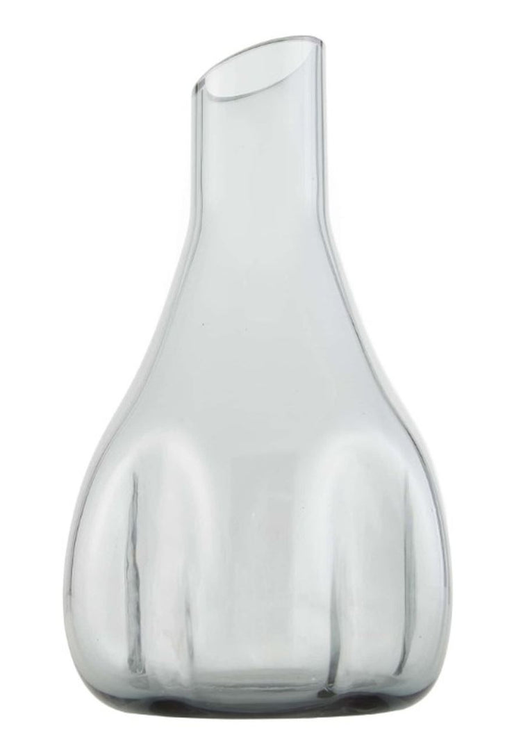 Molten Smoke Vase- Tall