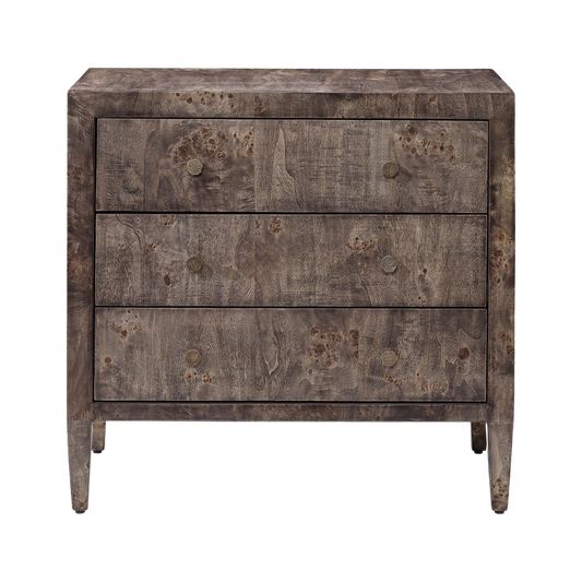 Noa Burled Nightstand