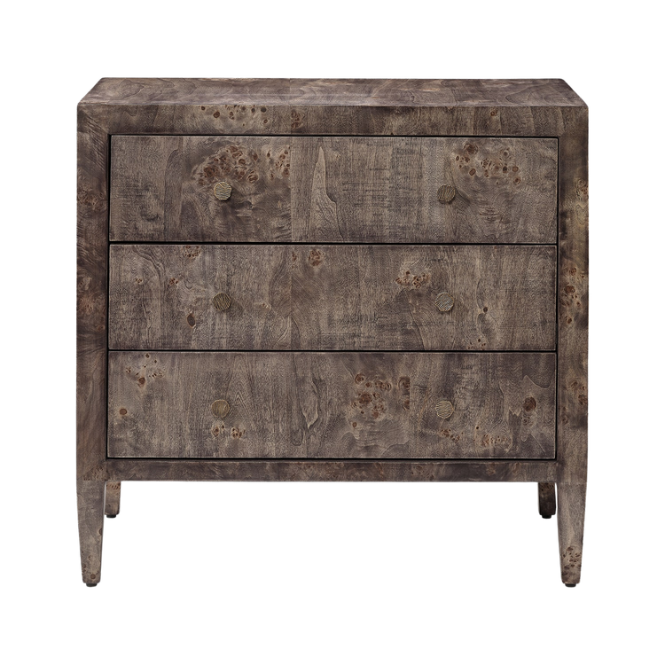 Noa Burled Nightstand